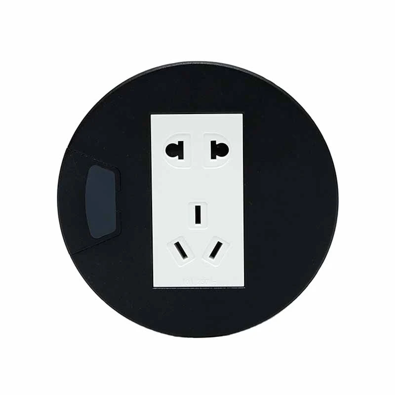 د کنفرانس میز پاور ګرومیټ ساکټ د USB سره